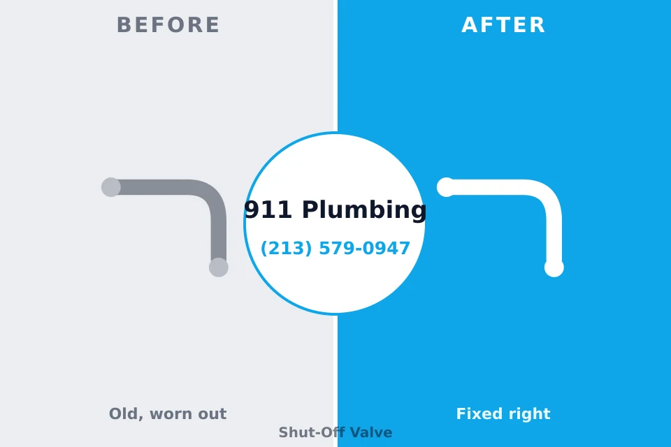 Before and after: plumbing company Parker, SC